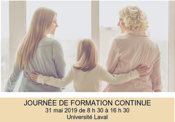 JOURNE DE FORMATION CONTINUE 31 mai 2019 de 8 h 30  16 h 30 Universit Laval