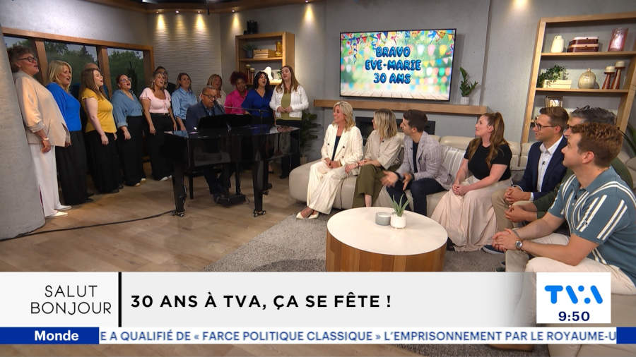 Marie-Ève Lortie souligne aussi ses trente ans à la télévision de TVA CE N'EST PAS RIEN ÇA 30 ans sur le WEB Consacré aux rondeurs féminines
