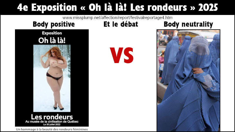 Le débat body positive vs body neutrality Exposition « Oh là là! Les rondeurs 2025